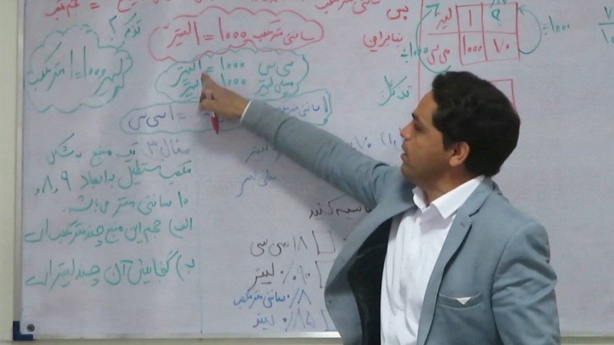 تدریس مبحث گنجایش
