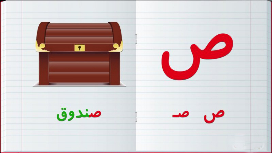 آموزش نوشتاری حرف ” ص “