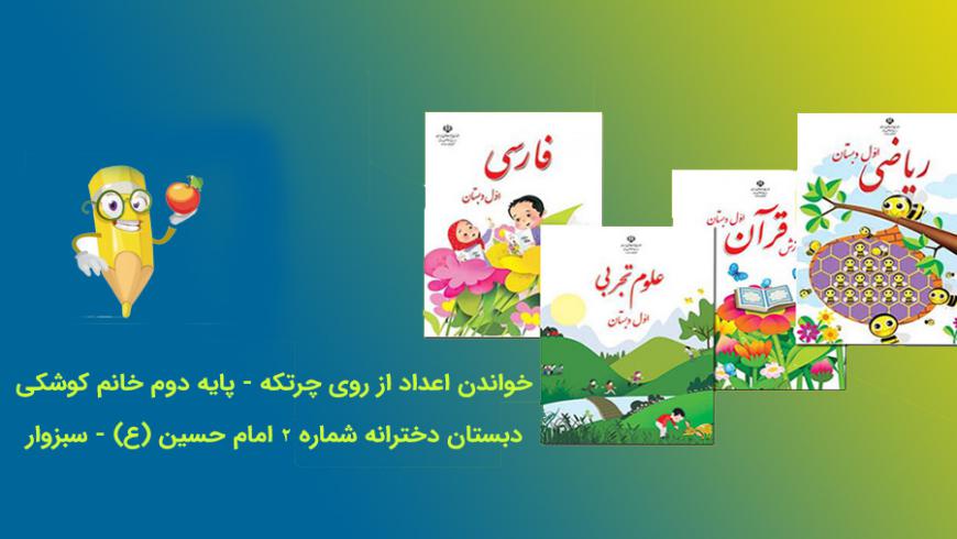 خواندن اعداد از روی چرتکه