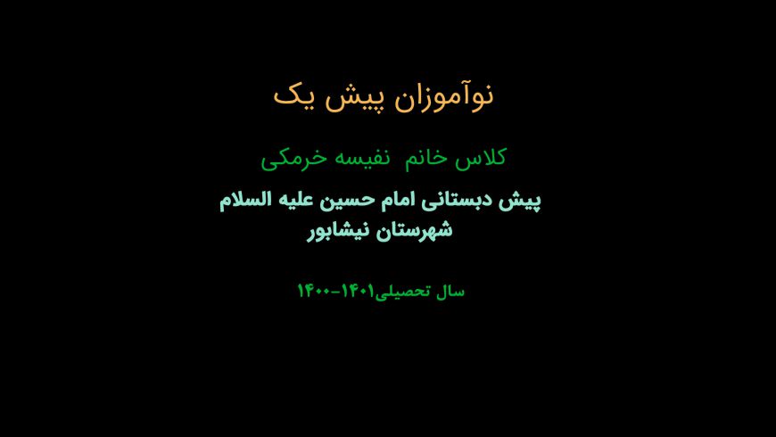 کلاس خانم خرمکی